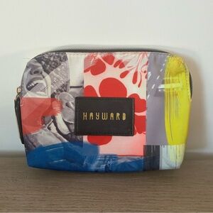 Hayward Multicolor Abstract Print Pouch